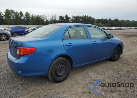2009 Toyota Corolla Base из США, поврежденный, VIN JTDBL40EX9J022761